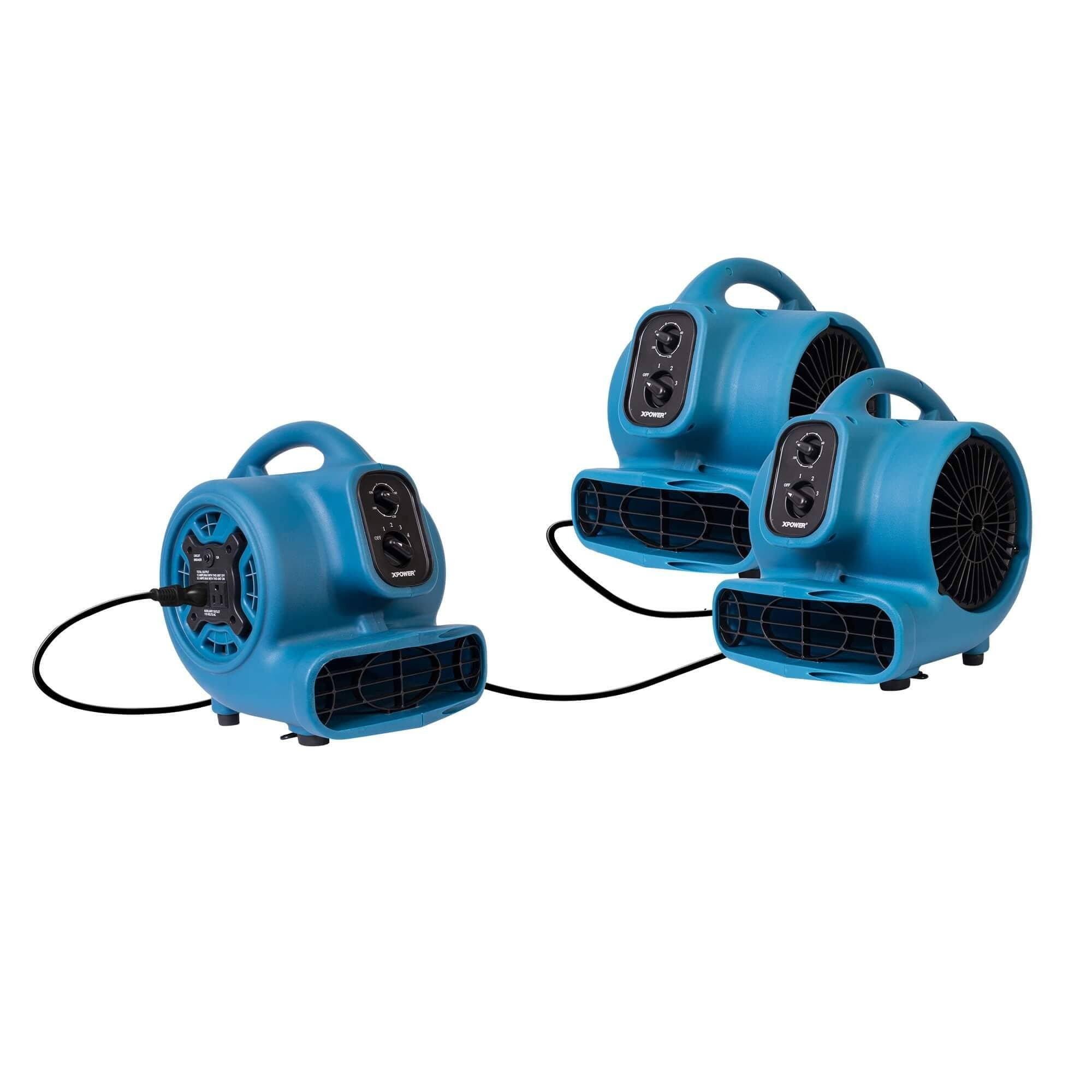 XPOWER P-230AT Mini Compact Air Mover w/Dual Thermal Protection, 1