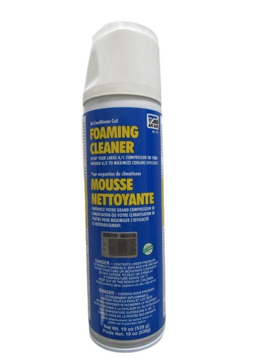 AC Safe HeavyDuty Air Conditioning/AC Coil Foaming Cleaner, 19oz Canadian Tire