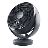 Honeywell TurboForce Electric Fan, Oscillating, Digital, Portable, 3-Speed, Black Front_Three_Fourths_Angled_Left