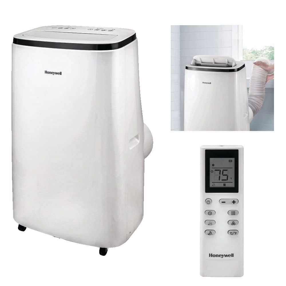 Honeywell SACC Digital Portable Air Conditioner AC w Remote Control 3 Speed 10 000 BTU White Canadian Tire