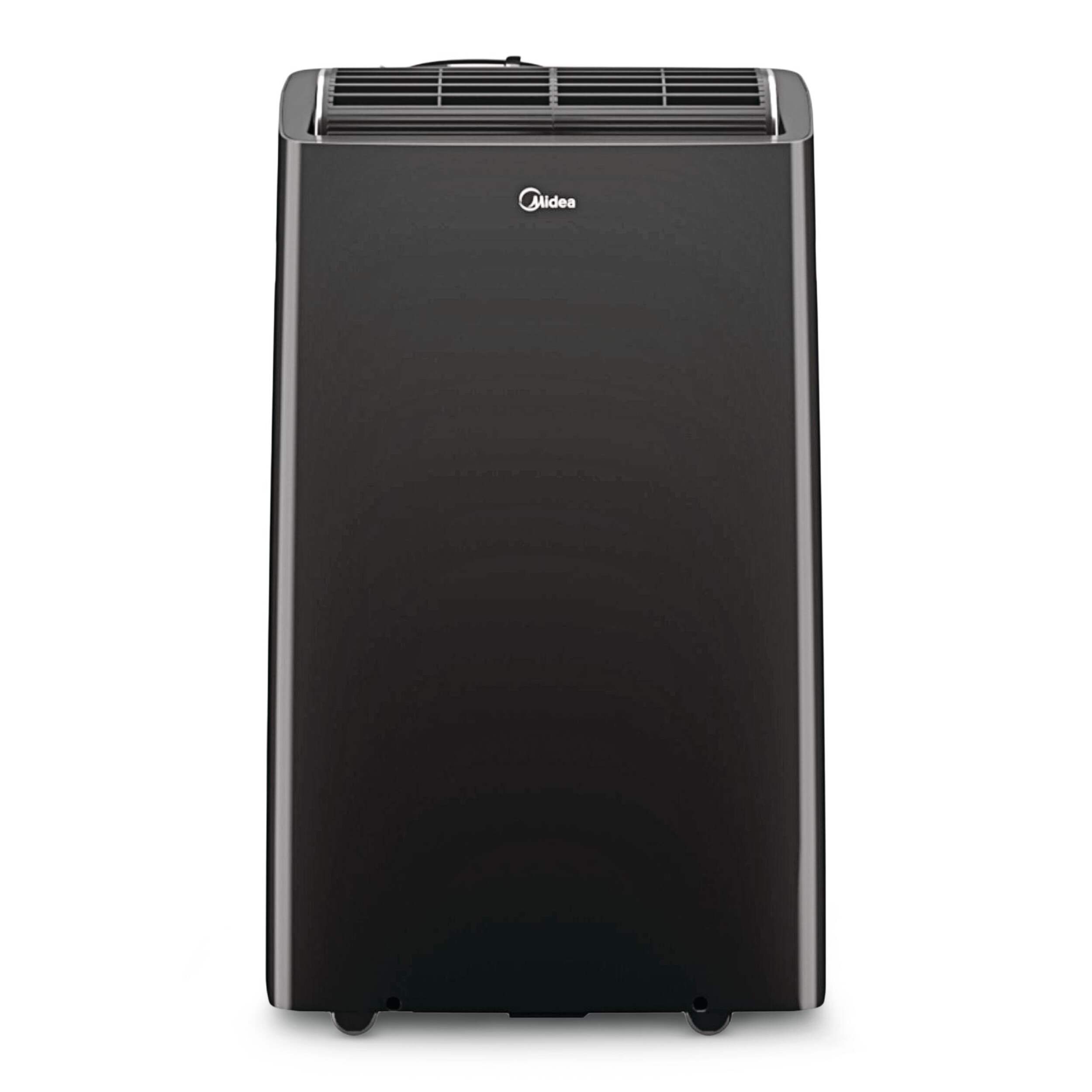 Midea DUO Real Cool Portable Air Conditioner/AC, Dual-Hose, 12,000 BTU, Black Front_Flat