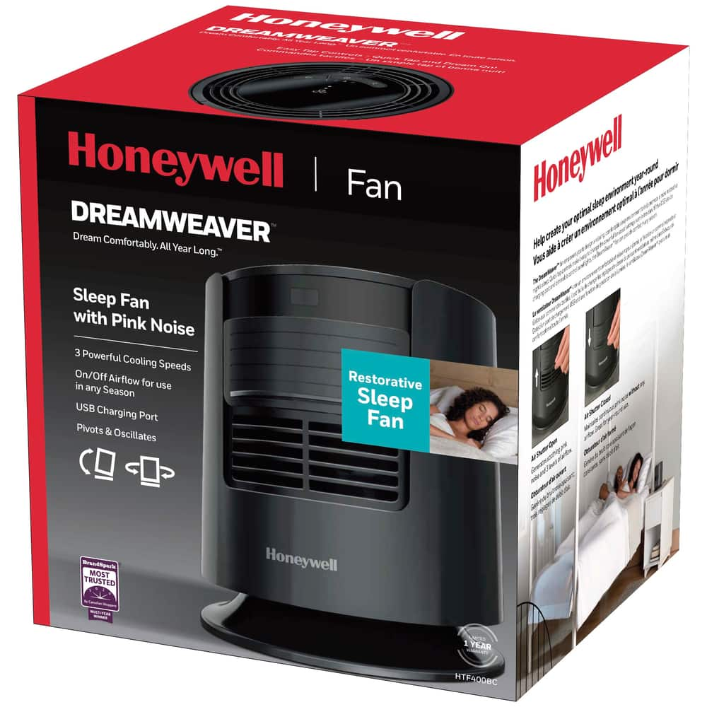 Honeywell HTF400BC DreamWeaver™ Sleep Fan with Pink Noise | Canadian Tire