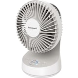 Honeywell QuietSet® 5 Oscillating Table Fan, White, HTF337WC Front_Three_Fourths_Angled_Left