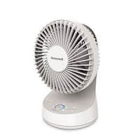 Ventilateur de table oscillant Honeywell HTF337WC QuietSetMD 5 Front_Three_Fourths_Angled_Left
