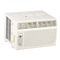 Climatiseur de fenêtre numérique en 4 sens Noma avec télécommande, 8 000 BTU, blanc Front_Three_Fourths_Angled_Right