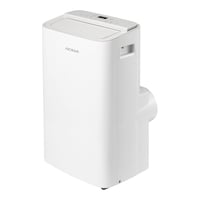NOMA 10K SACC (13.5K ASHRAE) Portable Wheeled Air Conditioner with Remote Control, White
