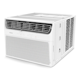 NOMA 10K Premium Grill Window Air Conditioner Front_Three_Fourths_Angled_Left