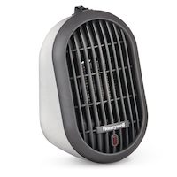 Honeywell HCE100 HeatBud® Personal Portable Ceramic Space Heater, 250W, Assorted Front_Angled_Right