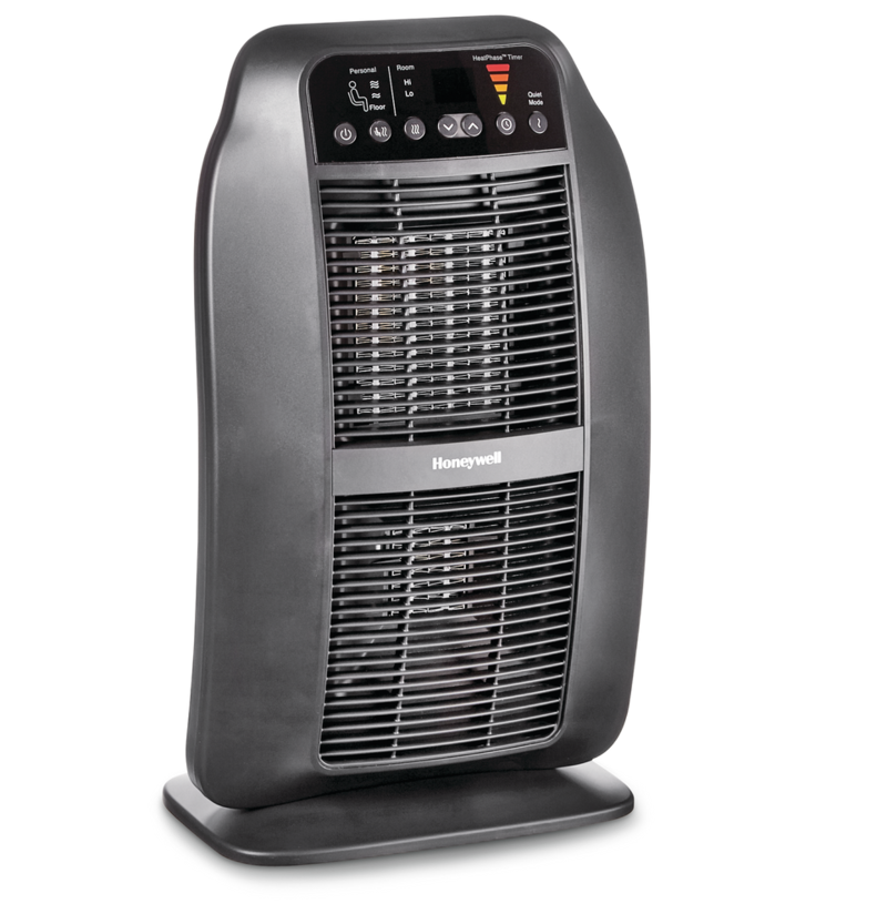 Honeywell HCE840BC HeatGenius™ Multizone Ceramic Space Heater, 1500W
