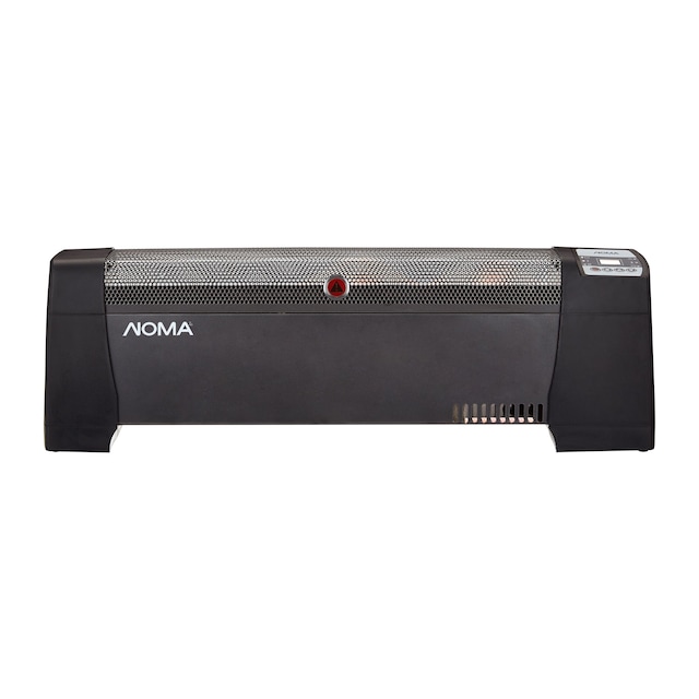 NOMA Digital Baseboard Convector Heater w/Thermostat, 1500W, Black Canadian Tire