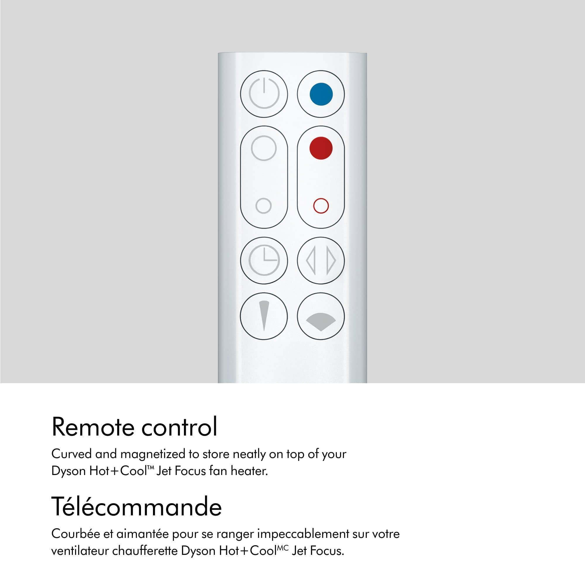 Dyson hot on sale cold remote