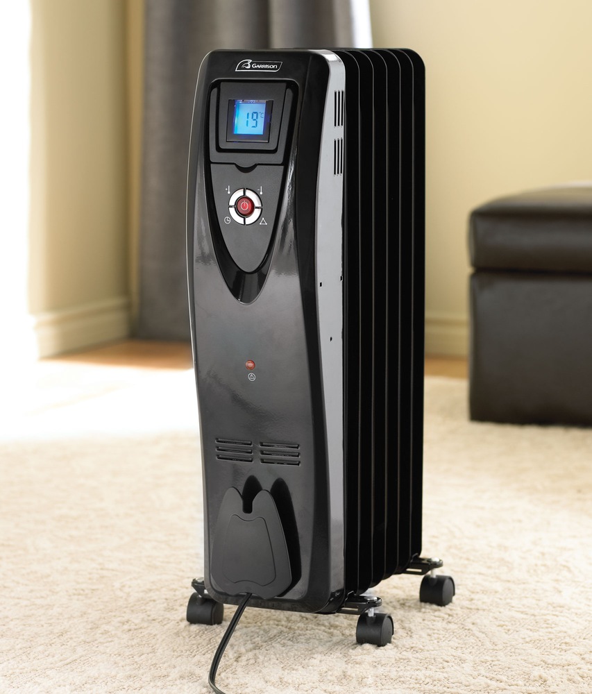 Garrison Black Oilfilled Heater Canadian Tire