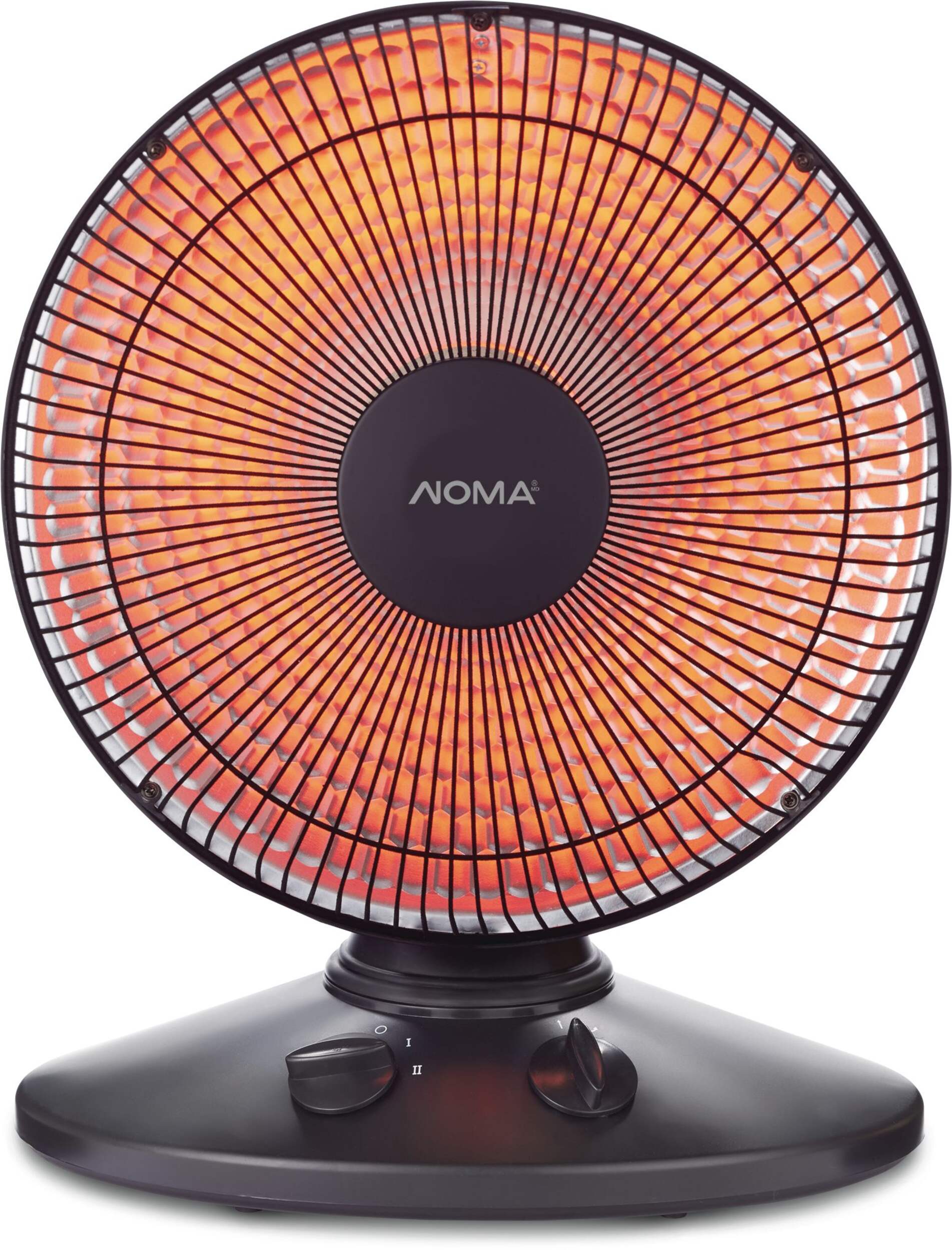 NOMA Oscillating Parabolic Dish Portable Radiant Electric Space Heater