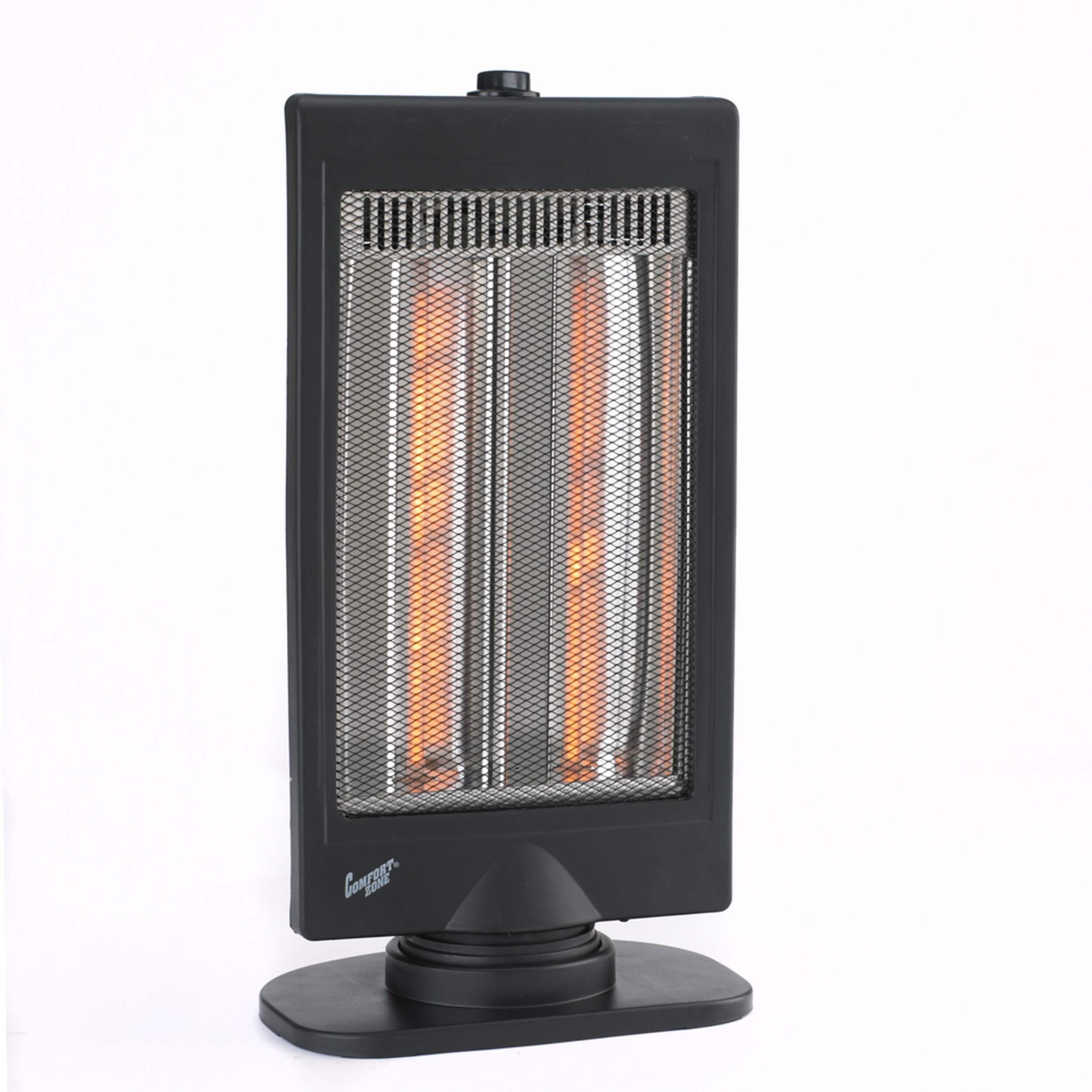 NOMA Oscillating Dual Halogen Portable Infrared Space Heater, 800W