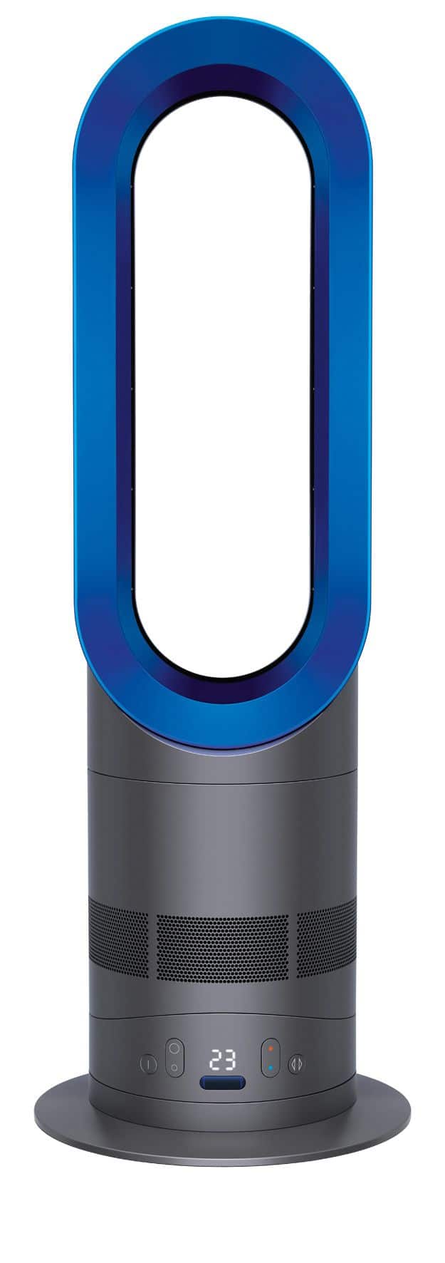 Dyson AM05 Hot+Cool™ Fan Heater, Iron/Blue