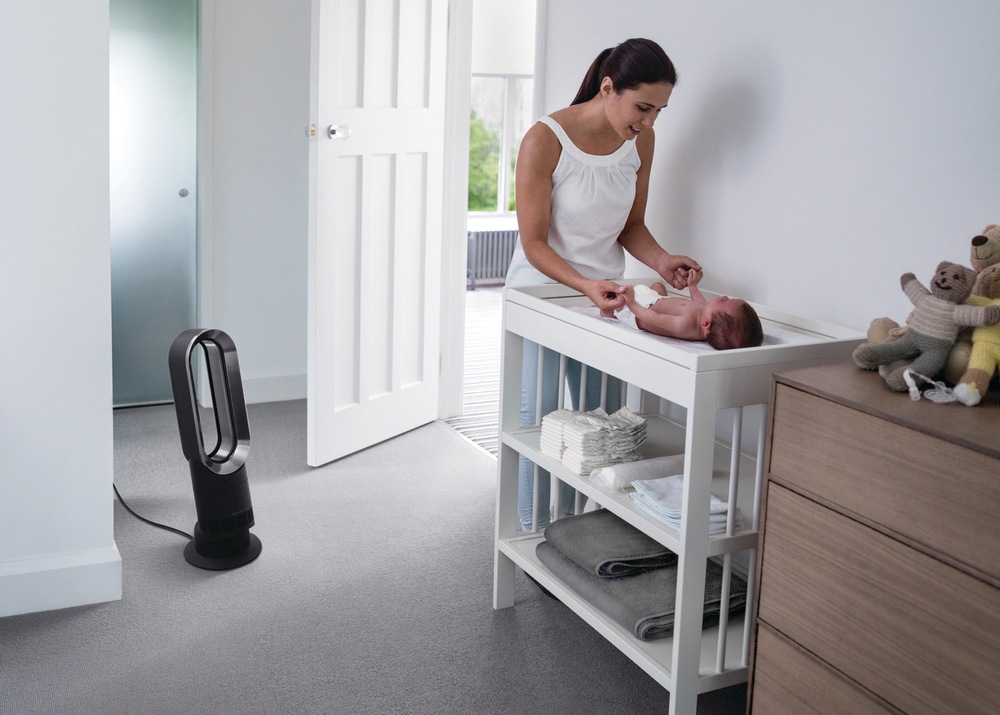 Dyson Hot + Cool™ Portable Fan Space Heater w/Remote Control, 1500W