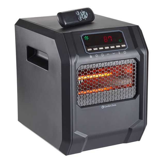 For Living Infrared Space Heater w/Remote Control & Thermostat