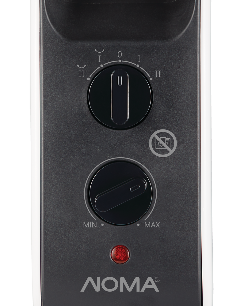 NOMA Portable Oscillating Portable Ceramic Space Heater w/Thermostat