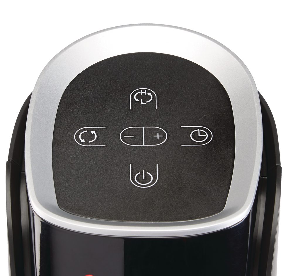 NOMA Oscillating Tower Ceramic Heater w/Remote Control & Thermostat