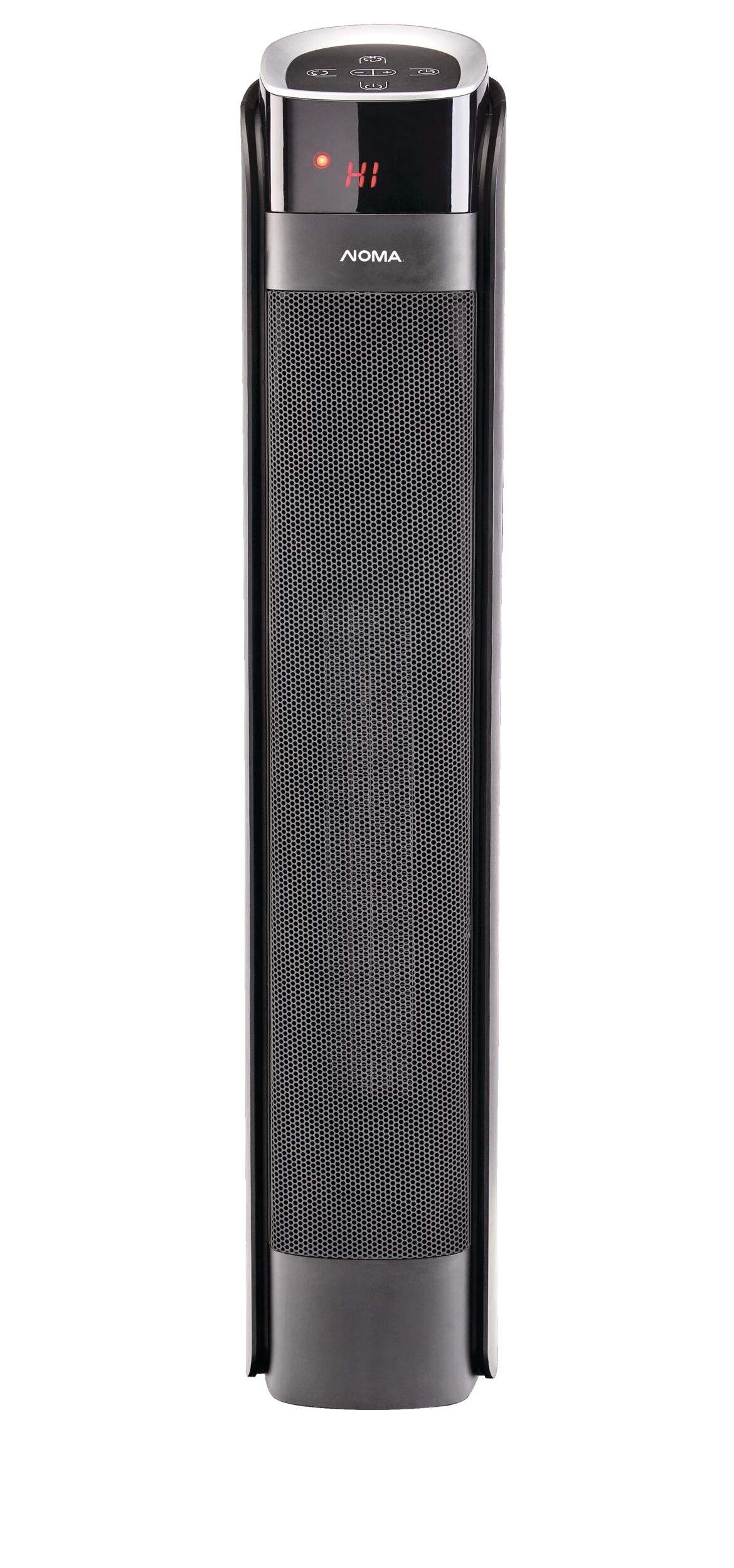NOMA Oscillating Tower Ceramic Heater w/Remote Control & Thermostat