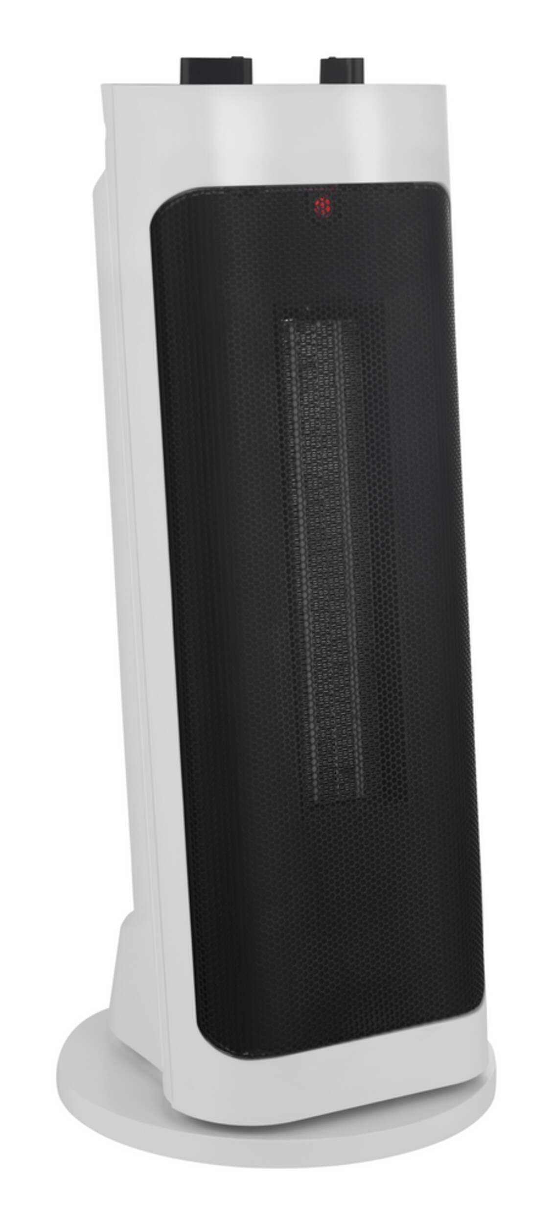 NOMA Oscillating Tower Ceramic Space Heater w/Thermostat, 1500W, White