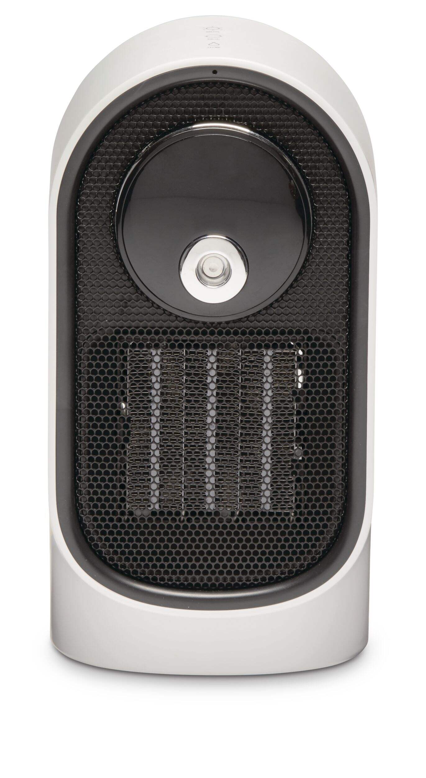 NOMA Oscillating Portable Ceramic Space Heater & Ultrasonic Humidifier, 800W, White Front_Flat