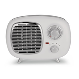 For Living Vintage Desk Portable Space Heater w/2 Settings, 1500W Front_Flat