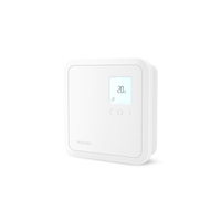 Thermostat électronique non programmable Stelpro ST402NP pour plinthes et convecteurs, 4000W, blanc Front_Angled_Left