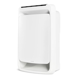 Stelpro Oasis Bathroom Wall Fan Convector Heater w/Thermostat, 2000W, White Front_Angled_Left