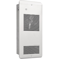 Stelpro Pulsair Wall Electric Fan Heater, 2000W, White Front_Three_Fourths_Angled_Right