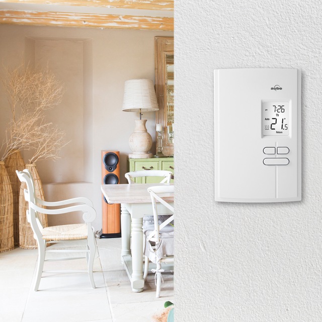 Aube TH303 Programmable 52 Day Electric Heat Thermostat Canadian Tire