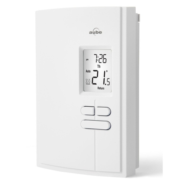 Aube TH303 Programmable 52 Day Electric Heat Thermostat Canadian Tire