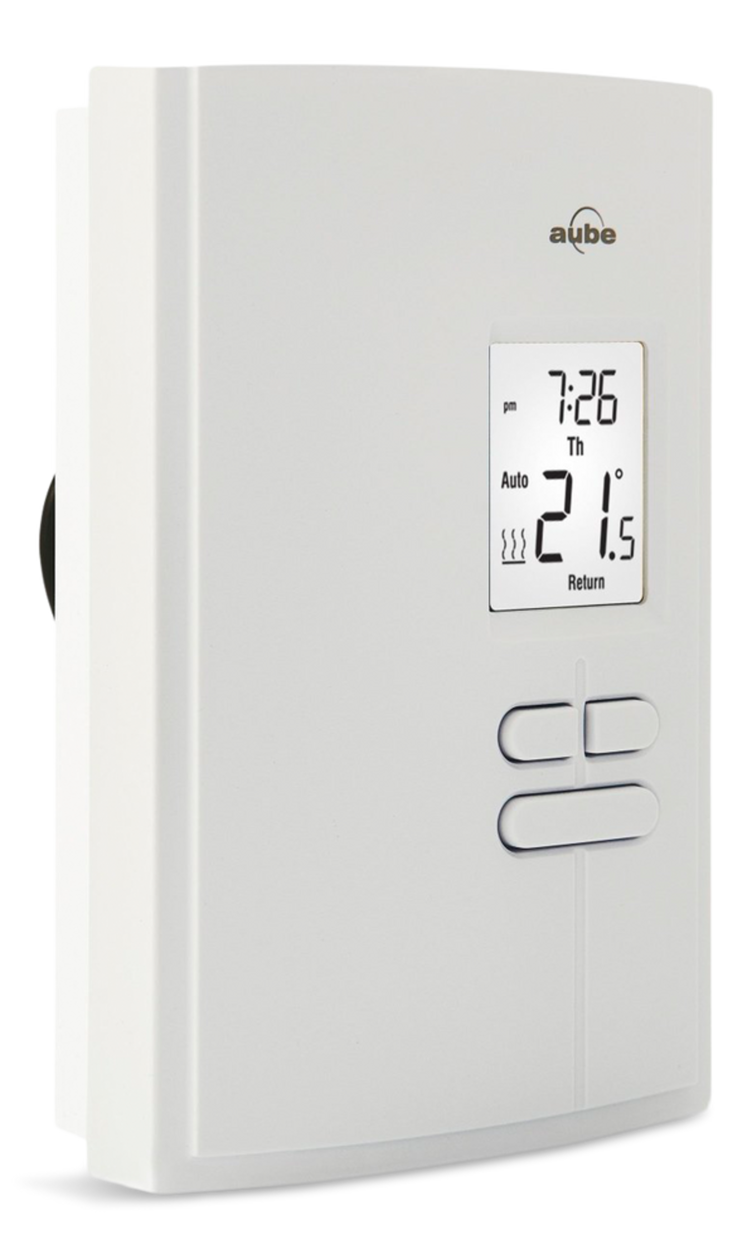 Honeywell Aube TH303 Programmable 5-2 Day Electric Heat Thermostat Front_Three_Fourths_Angled_Right