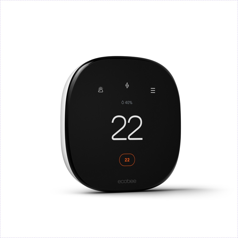 Ecobee Smart Thermostat Enhanced, Black Canadian Tire