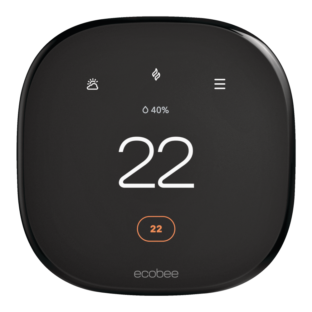 Ecobee Smart Thermostat Enhanced, Black Canadian Tire
