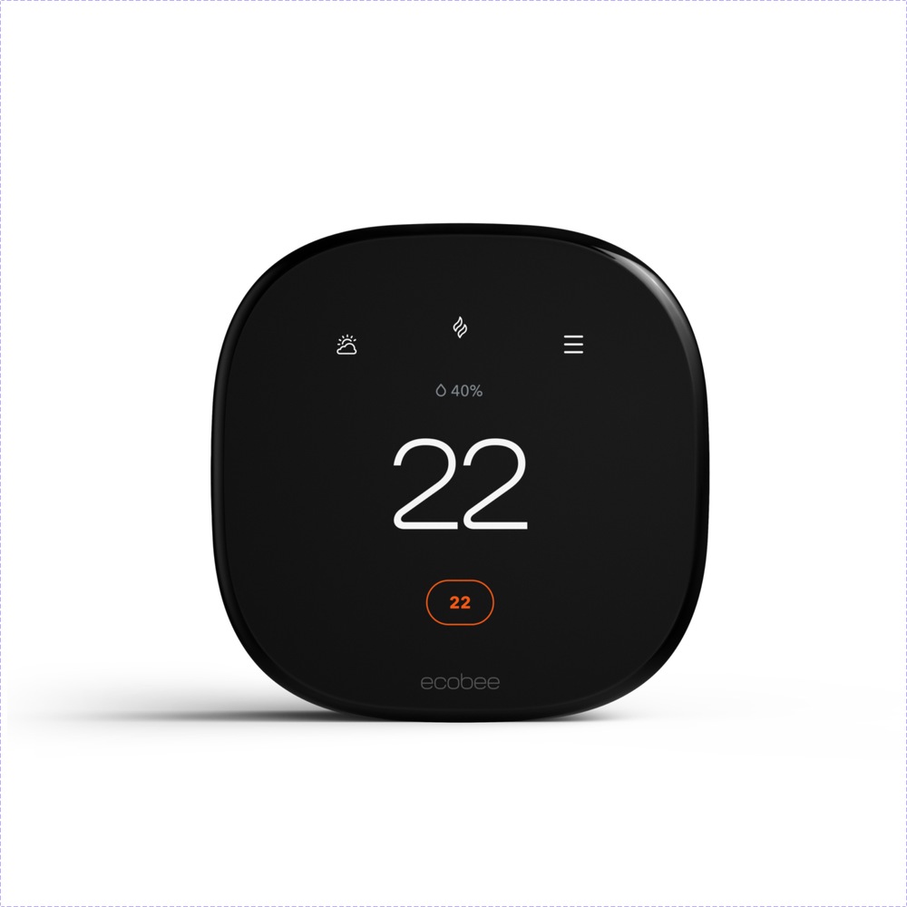 Ecobee Smart Thermostat Enhanced, Black Canadian Tire