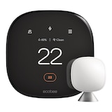 Ecobee Smart Thermostat Premium, Black Front_Flat