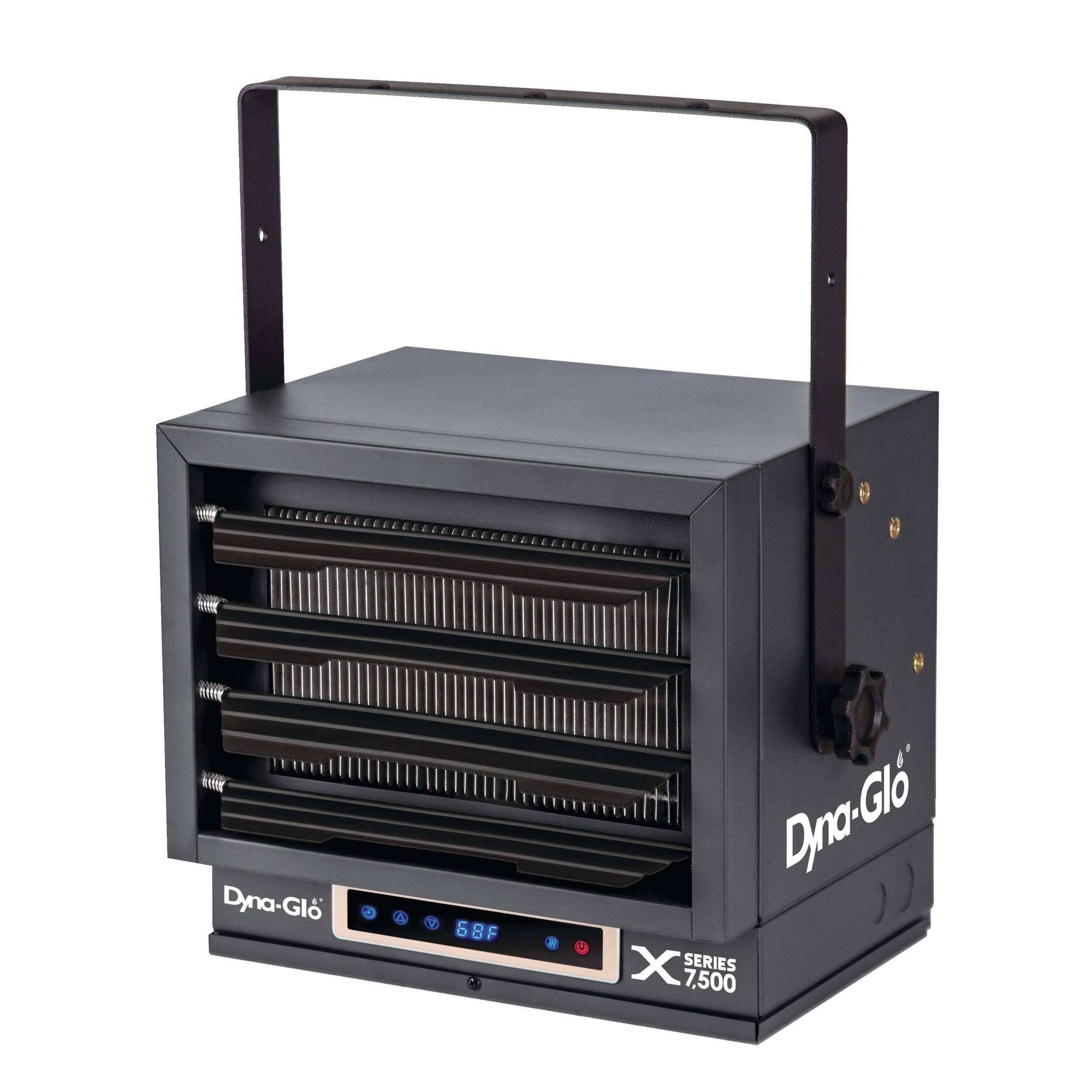 Dynaglo LED Display Garage Heater Front_Three_Fourths_Angled_Left
