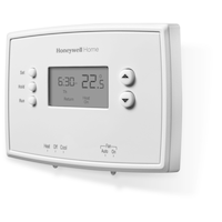 Honeywell Home RTH221B 1-Week Programmable Thermostat Front_Angled_Left