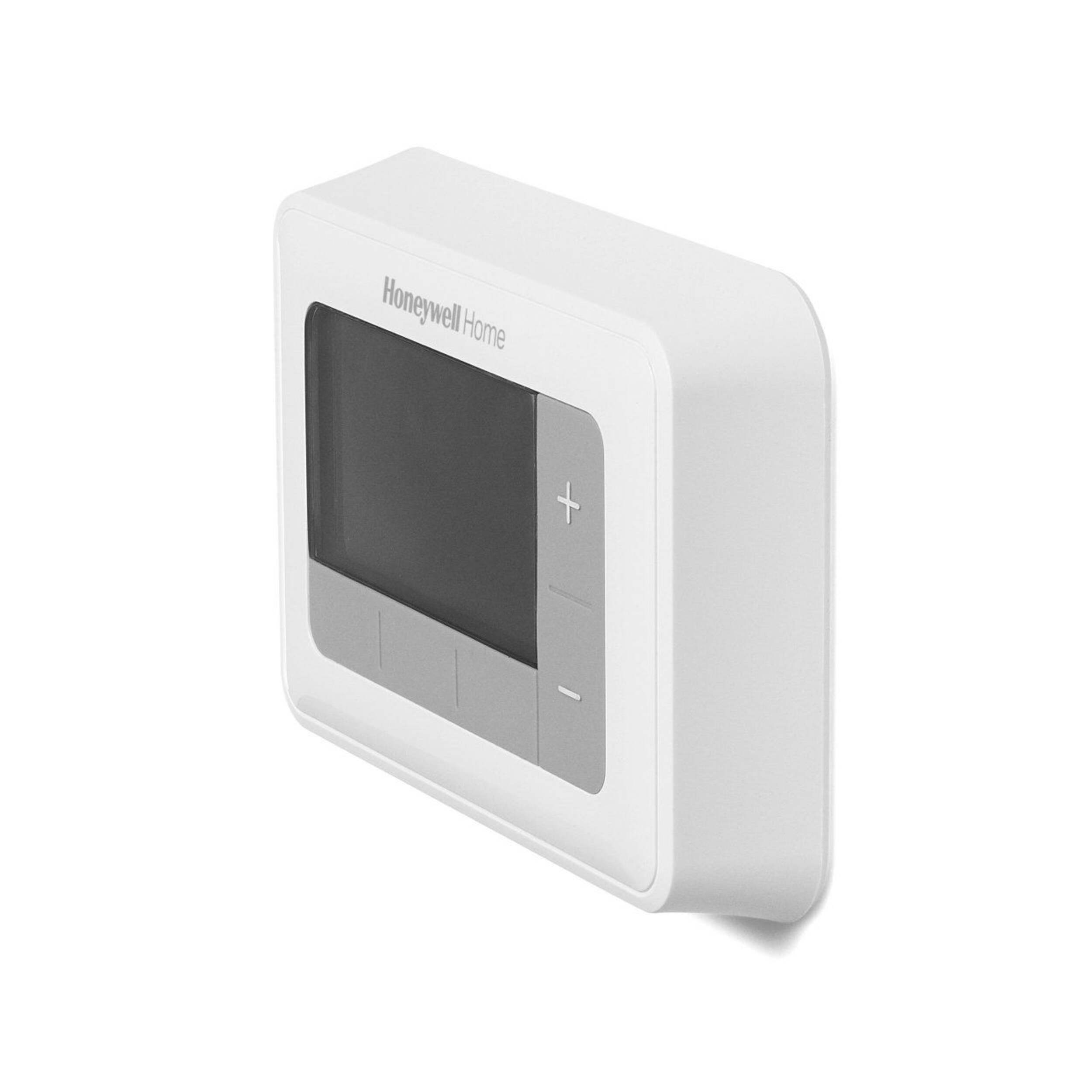 Honeywell Home RTH7560E T5 Programmable Thermostat Front_Three_Fourths_Angled_Left