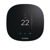 ecobee3 Lite Wi Fi Enabled Smart Thermostat, Black Front_Flat