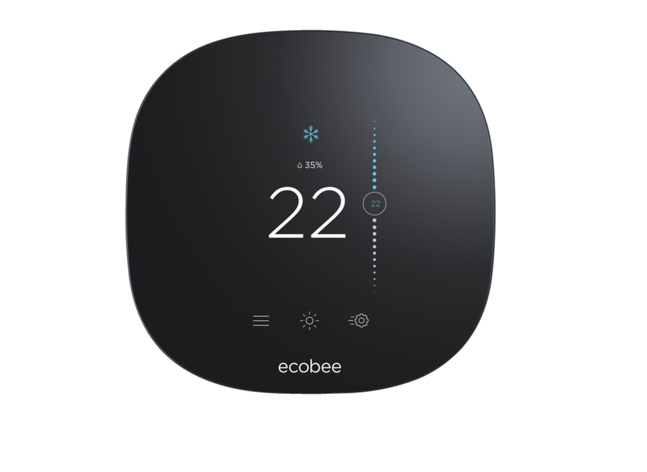 ecobee3 Lite Wi Fi Enabled Smart Thermostat, Black Canadian Tire