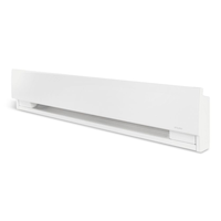 Plinthe électrique compacte haut de gamme Prima Stelpro SPR1502W, 1 500 W, blanc Front_Angled_Left