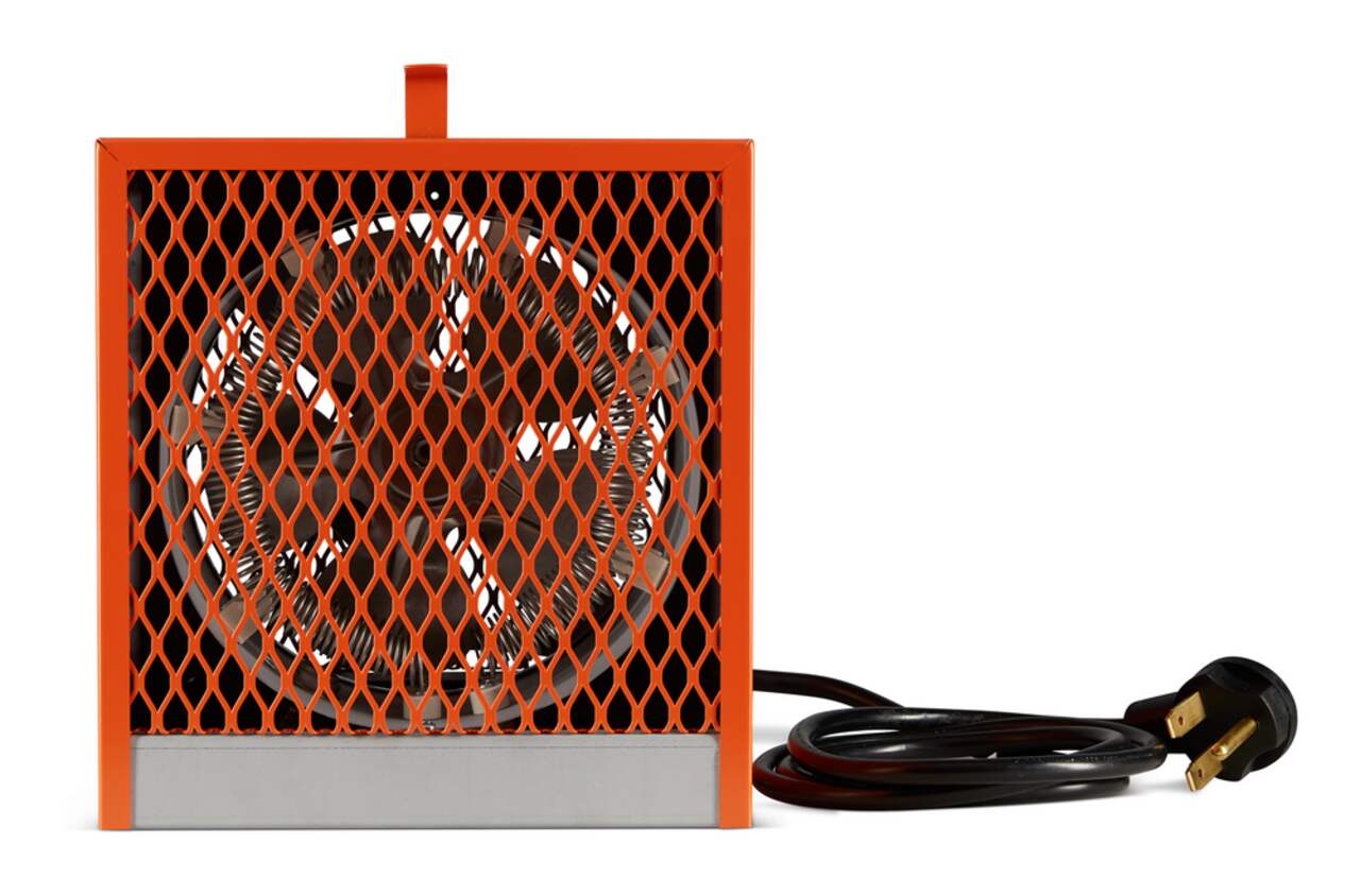 Radiateur électrique portatif polyvalent Stelpro UCH48T avec thermostat, 4  800 W, orange