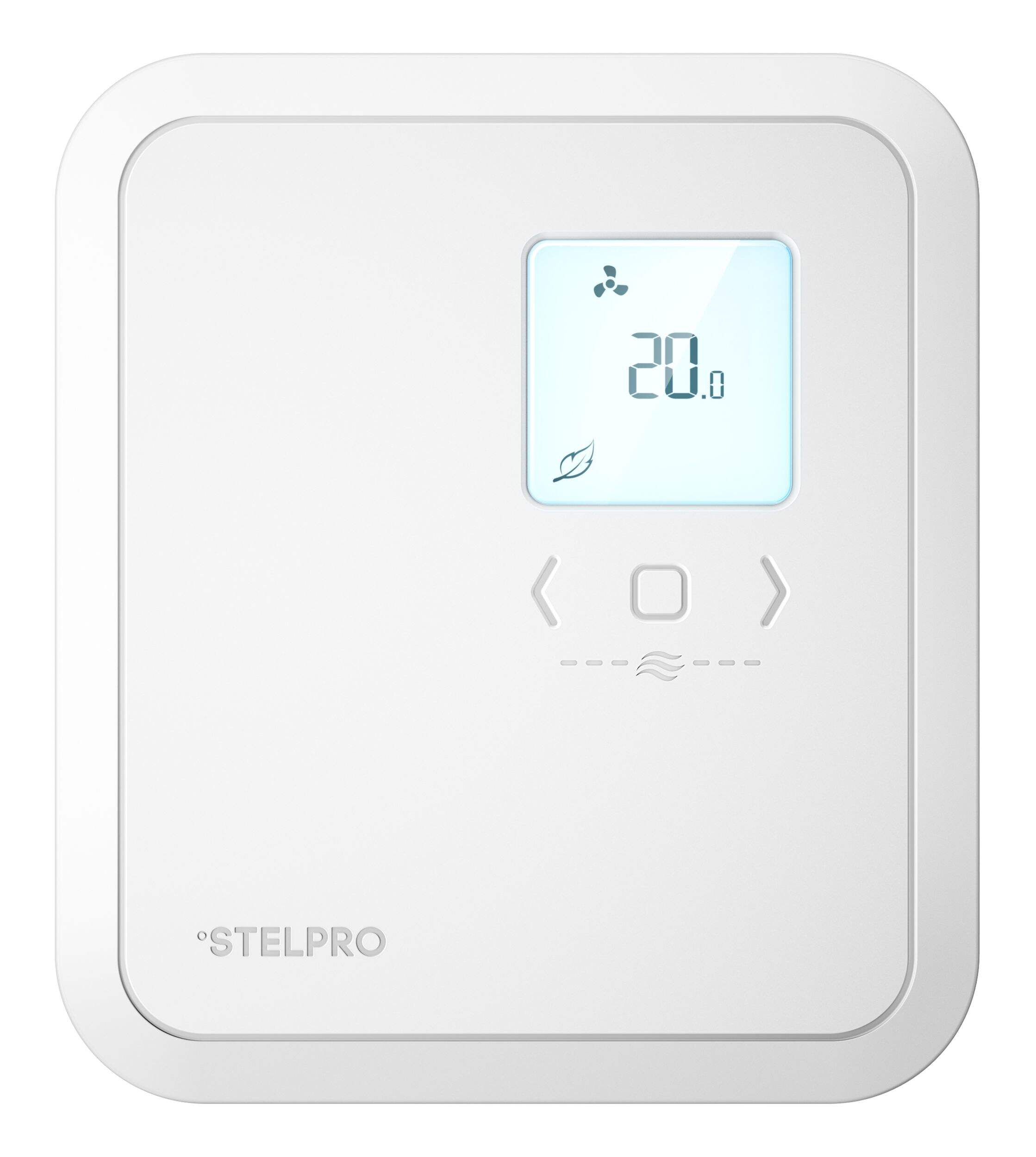 Stelpro ST252NPFF Non Programming Electronic Thermostat For Fan Heaters, 2500W, White Front_Flat
