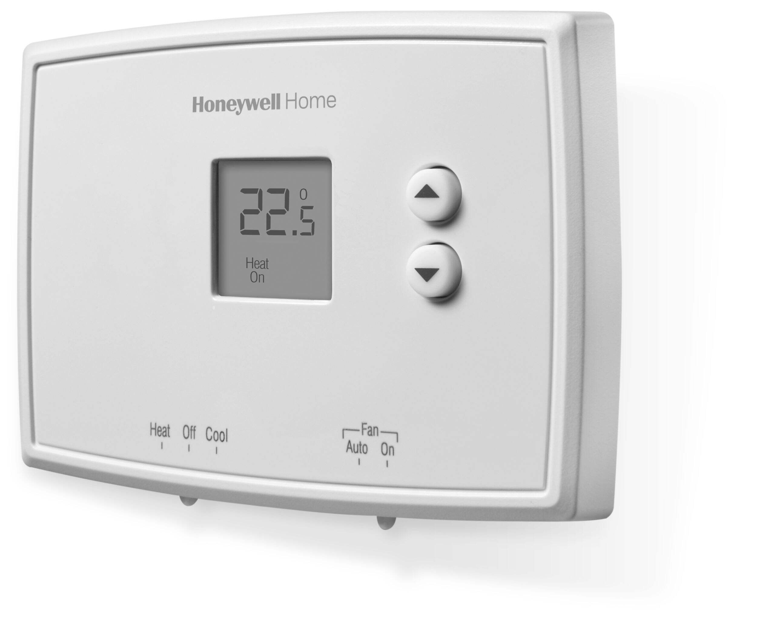 Thermostat programmable 5-2 jours Honeywell Home RTH6360, blanc Front_Angled_Left