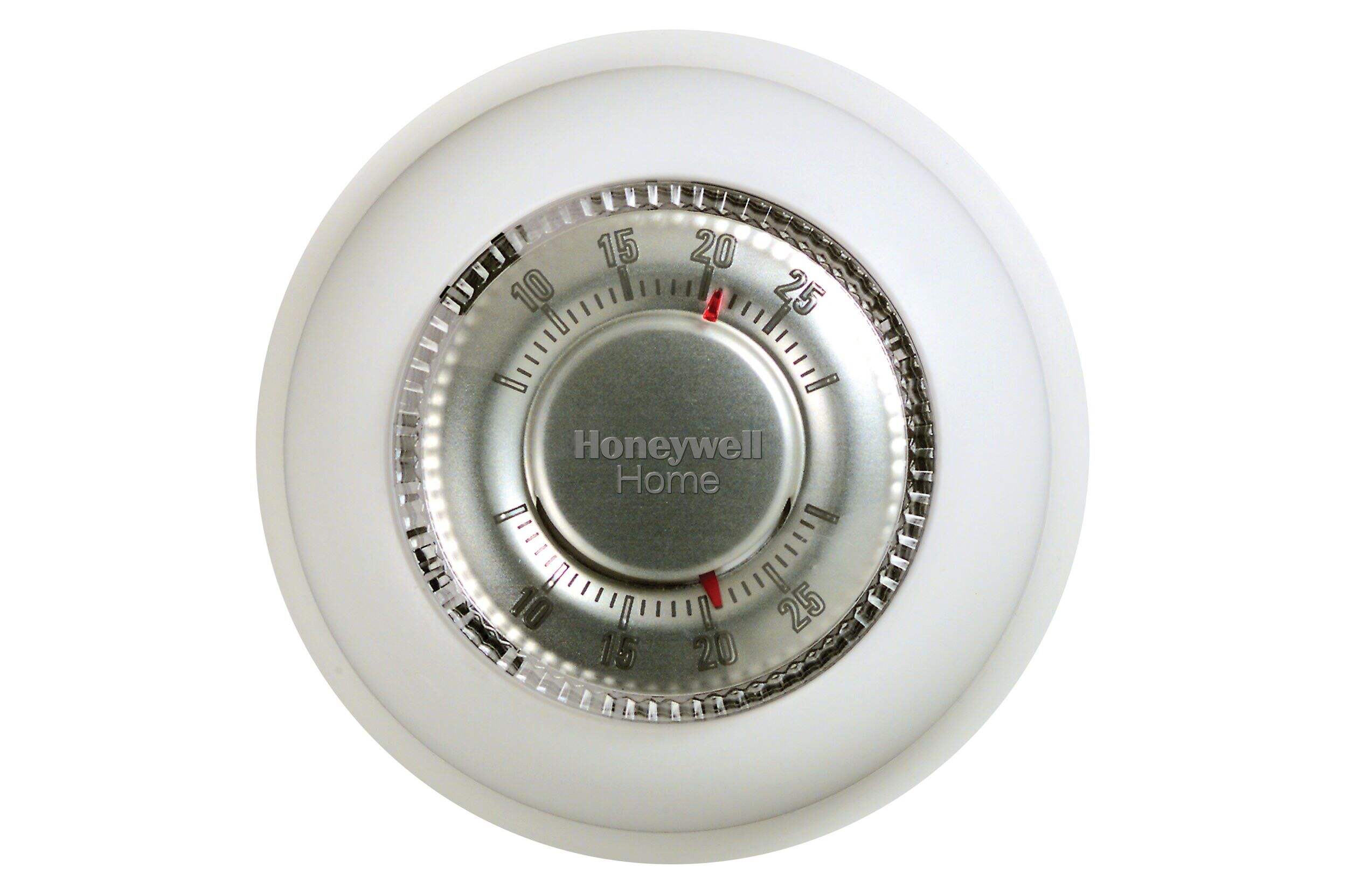 Honeywell Home CT87K The Round® Non-Programmable Thermostat, Heat Only Front_Flat