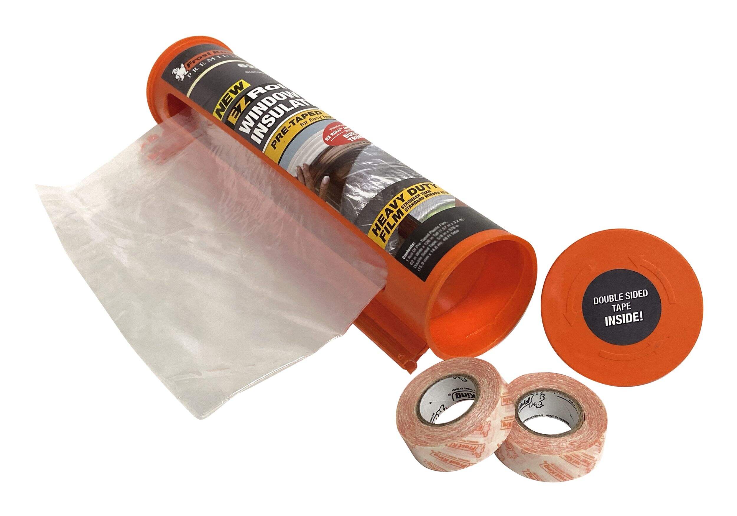 Frost King EZ Roll Window Heavy-Duty Cylinder Shrink Insulation Film Kit Composite_or_Mixed