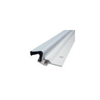 Frost King Aluminum Heavy-Duty Kerfed Door Seal Set, 1-1/2-in x 17-ft, White CloseUp