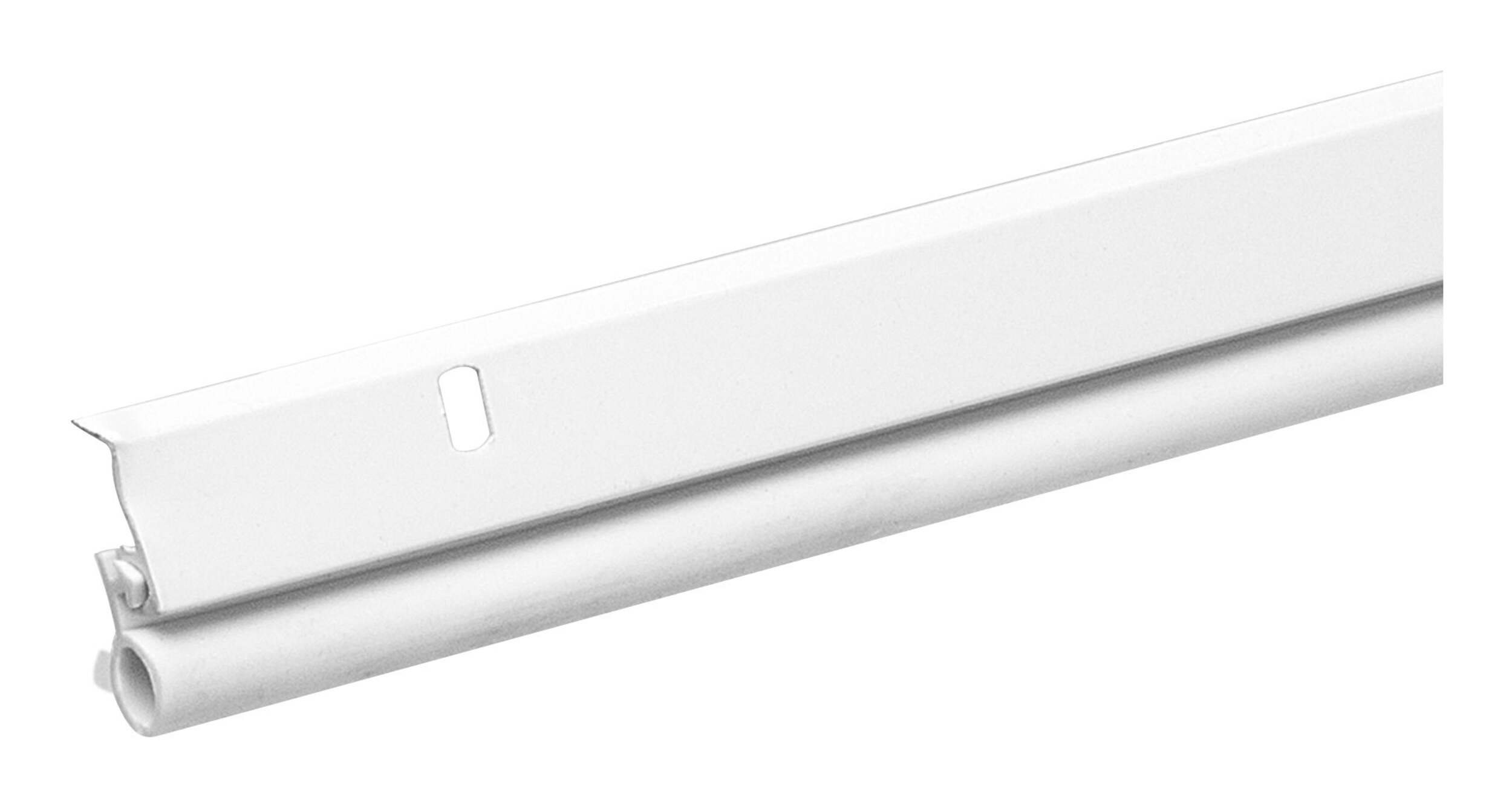 Frost King Aluminum and Vinyl Door Seal Set , 3/4-in x 17-ft, White Front_Angled_Right